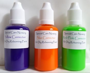 Special Care Nursery Air dry paints  -  ***NEW *** Corrector Washes set.
