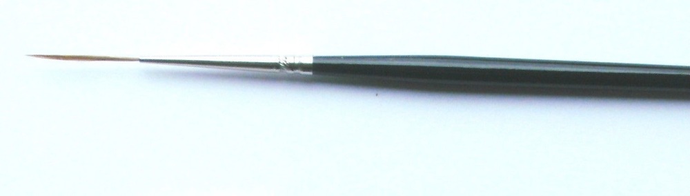 Fine Paint Brush LONG '000' SCN Air Dry - For our HAIR PAINTS/BROWS - Rebor