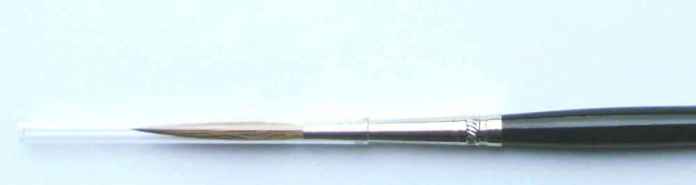 Fine Paint Brush LONG '1' SCN Air Dry - For our HAIR PAINTS/BROWS - Reborn 