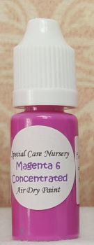 Special Care Nursery Air dry paints - *The concentrated paints* - 10ml Magenta 6 mix. For Use With The Special Care Nursery Air Dry Reborning Paints.