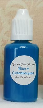 Special Care Nursery Air dry paints - *The concentrated paints* - 30ml Blue 4 mix. For Use With The Special Care Nursery Air Dry Reborning Paints.