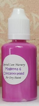 Special Care Nursery Air dry paints - *The concentrated paints* - 30ml Magenta 6 mix. For Use With The Special Care Nursery Air Dry Reborning Paints.