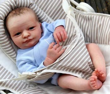 Realborn® James Awake Vinyl kit 18" Full limbs