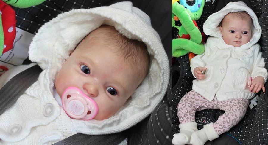 Open eyed - Kimber kit - *COMPLETE REBORN STARTER SET!!* Makes 19