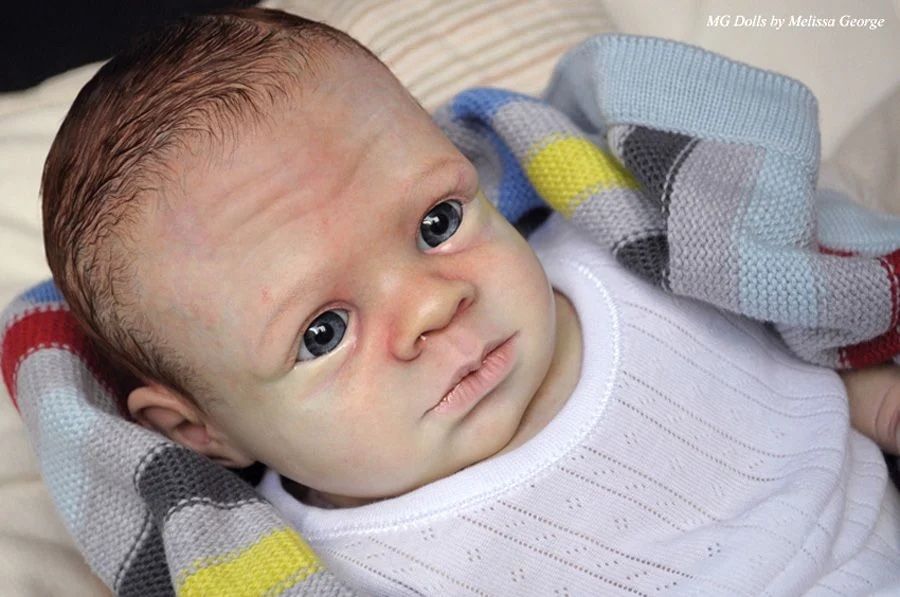 Open eyed - Nikolas kit - *COMPLETE REBORN STARTER SET!!* Makes 22