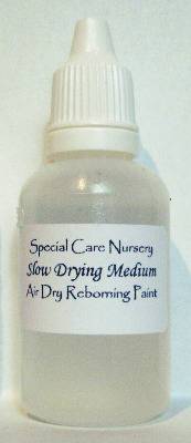 Special Care Nursery Air dry paints - 30ml Slow Drying Medium.