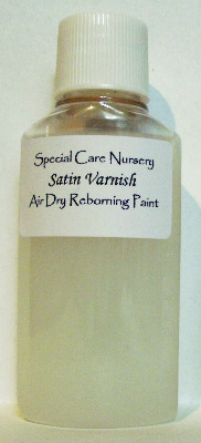 Special Care Nursery Air dry paints - 30ml Satin Varnish. For Use With The 