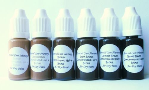 Special Care Nursery Air dry paints - 1 Hair paints set.