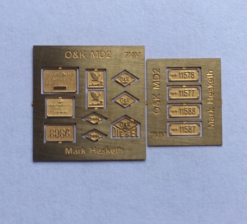 1:35 O&K MD2 Work Plates