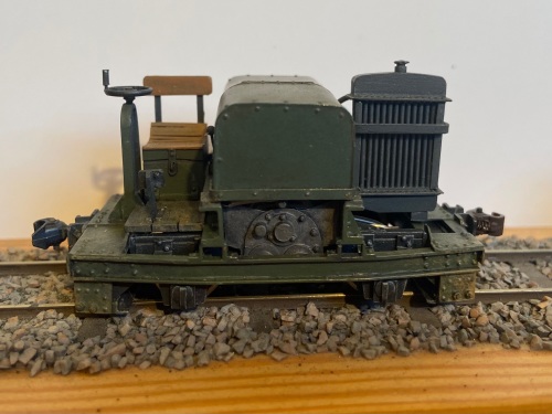 1:35 Scale, 16.5mm Gauge Simplex Locomotive 
