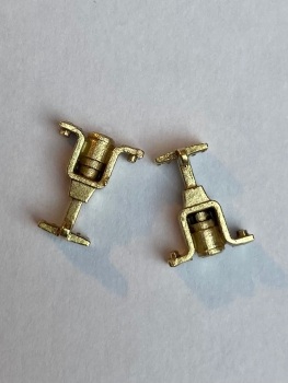 Brass 1:35 Scale Coupler, Decauville