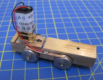 Milled Brass Chassis