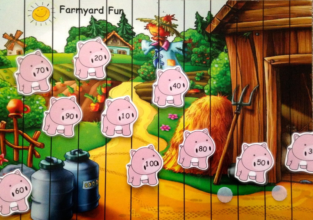 Farmyard Fun Game Board