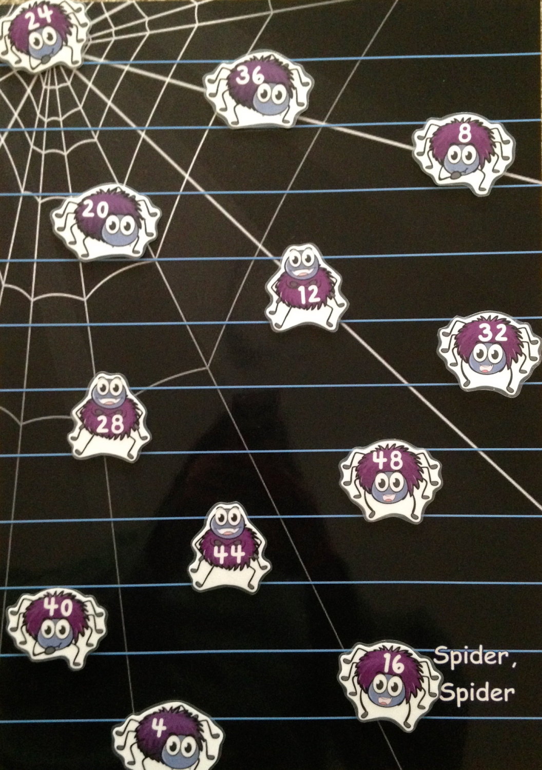 Spider, Spider Game Board