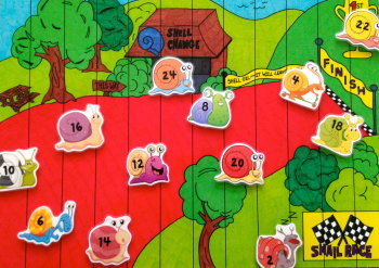 Snail Race Game Board