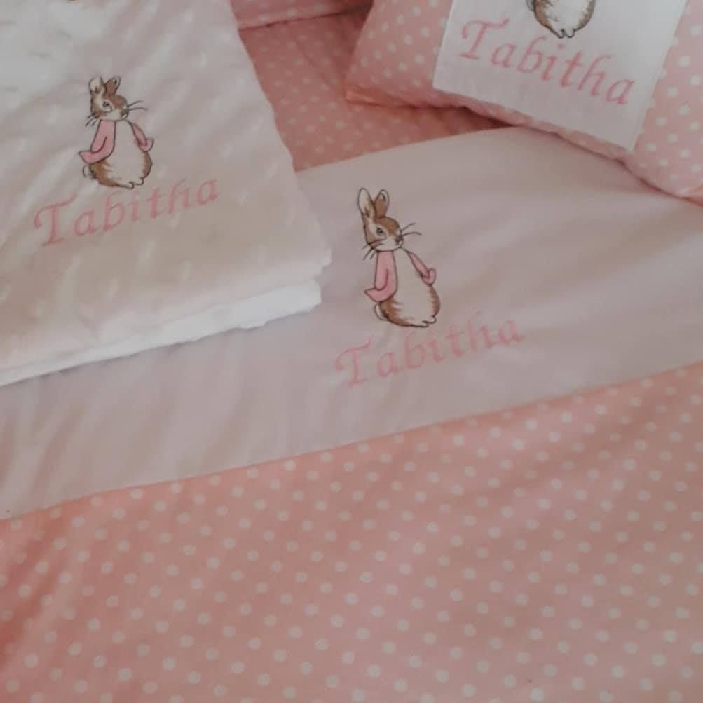 Flopsy Bunny 3 Piece Baby Bedding Set