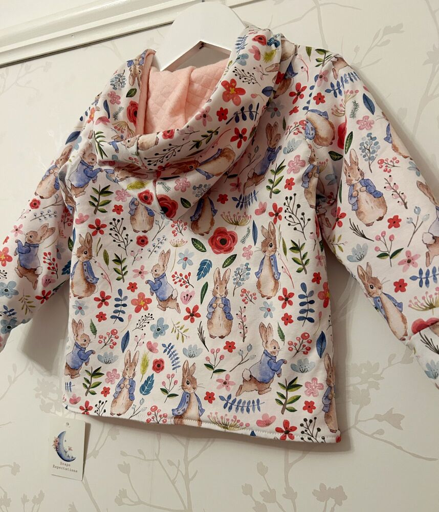 Peter Rabbit Floral Hooded Jacket