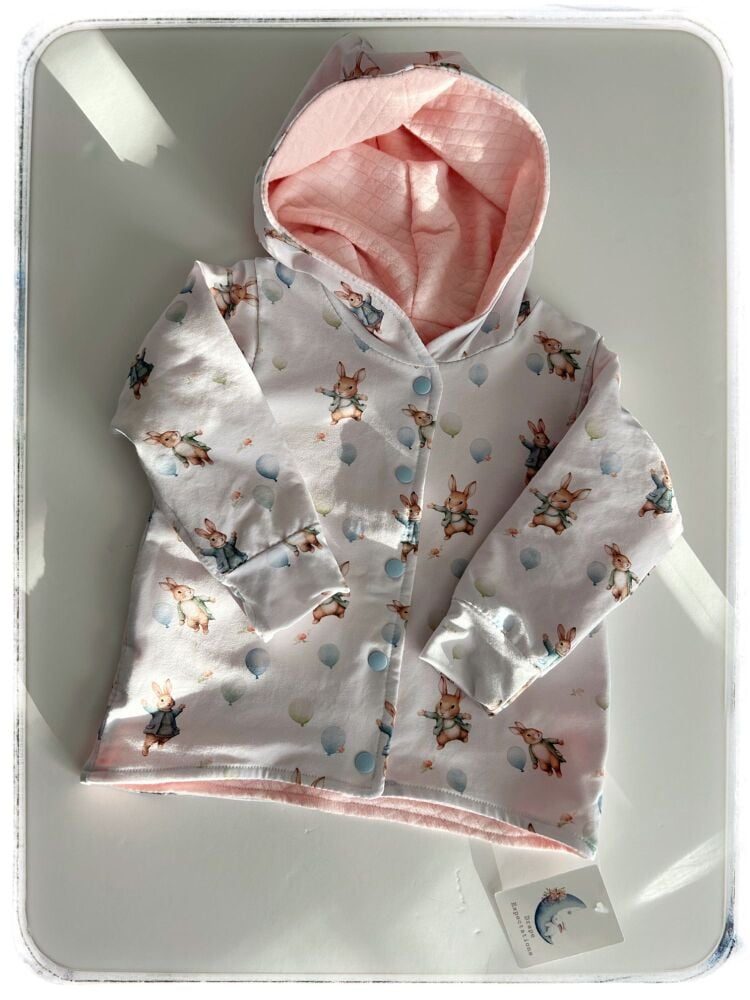 Peter Rabbit Birthday Balloons Hooded Jacket