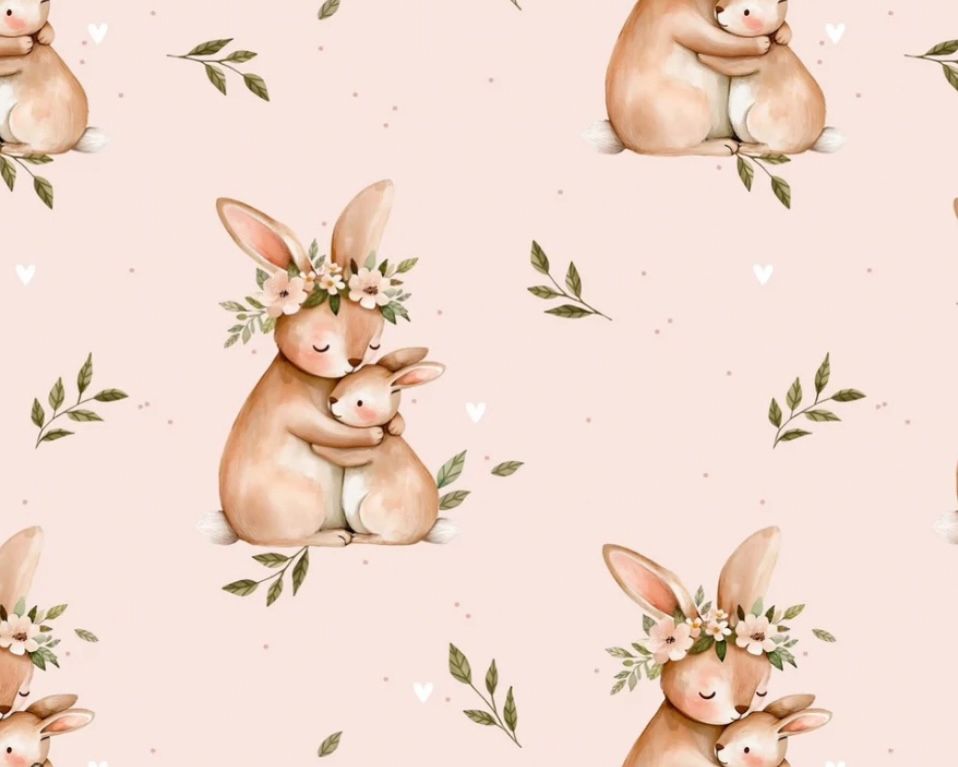 Blush Bunny Hugs