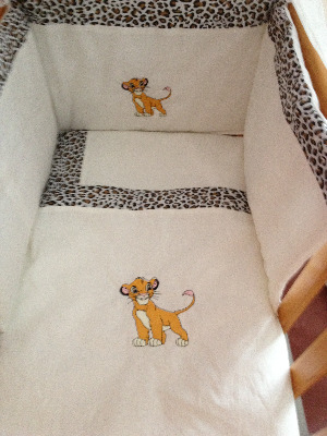 Lion King 3 Piece Baby Bedding Set