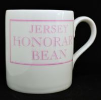 Jersey Honorary Bean Mug in Pink CHUNKY