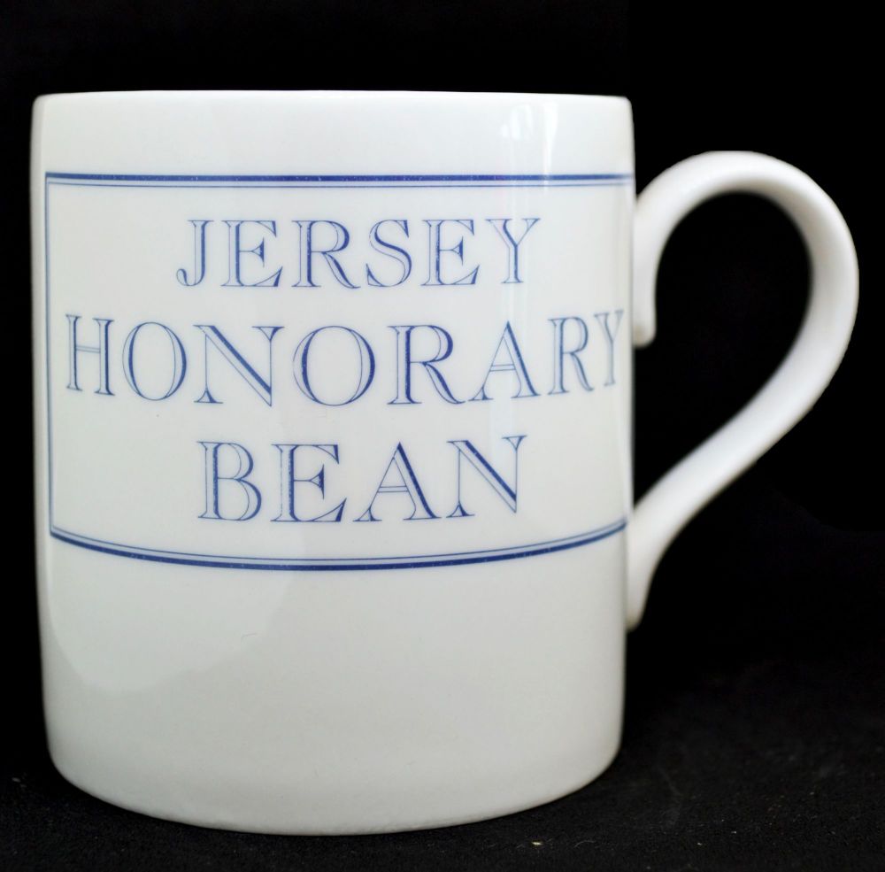 Jersey Honorary Bean Mug in Blue CHUNKY