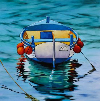 Outrage Jersey Boat [No.4] by Kathy Rondel - TO ORDER
