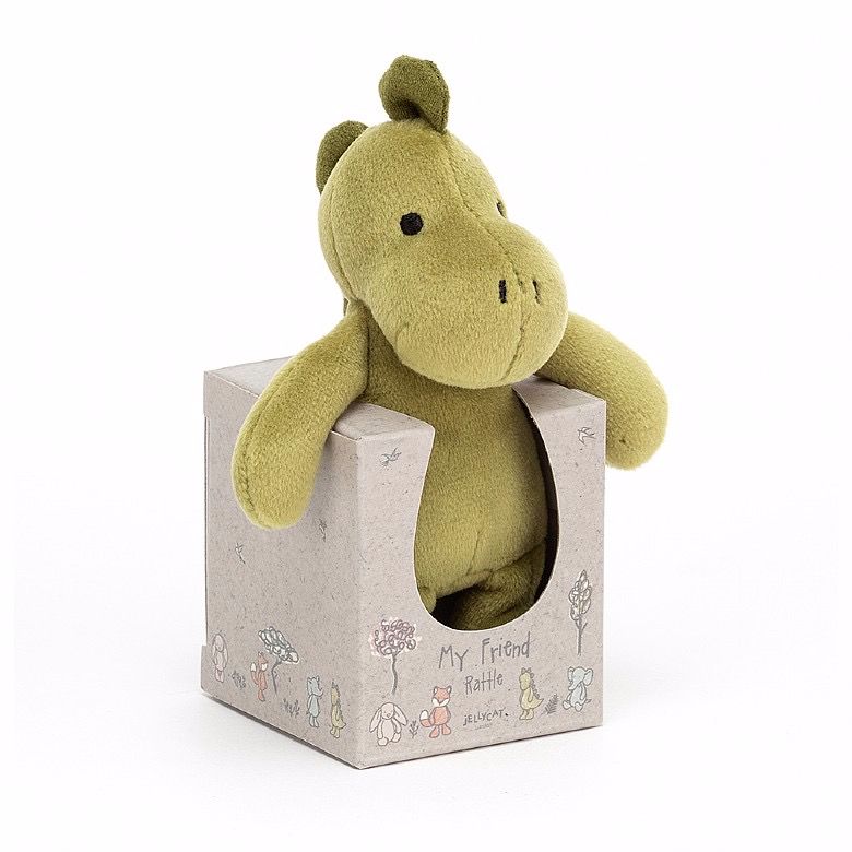 My Friend Dino Rattle by Jellycat