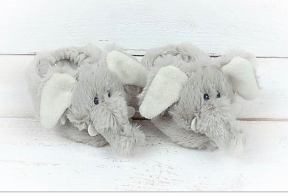 Elephant Baby Slippers by Jomanda