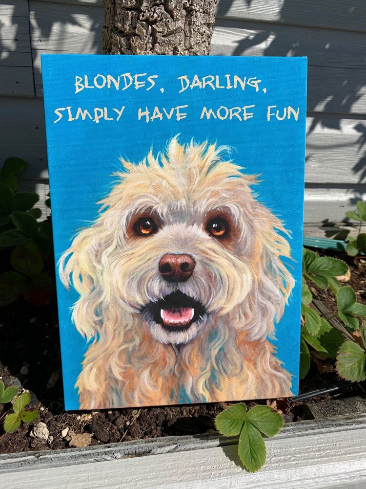 Blondes Darling - By Kathy Rondel