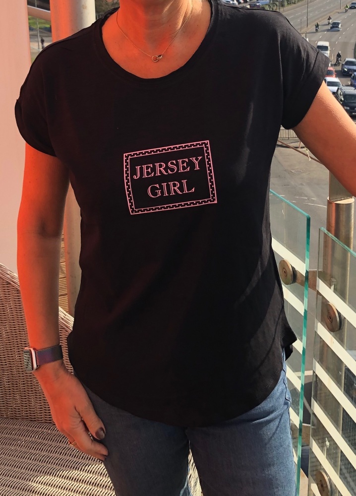 Jersey Girl Loose Fit Tee Shirt