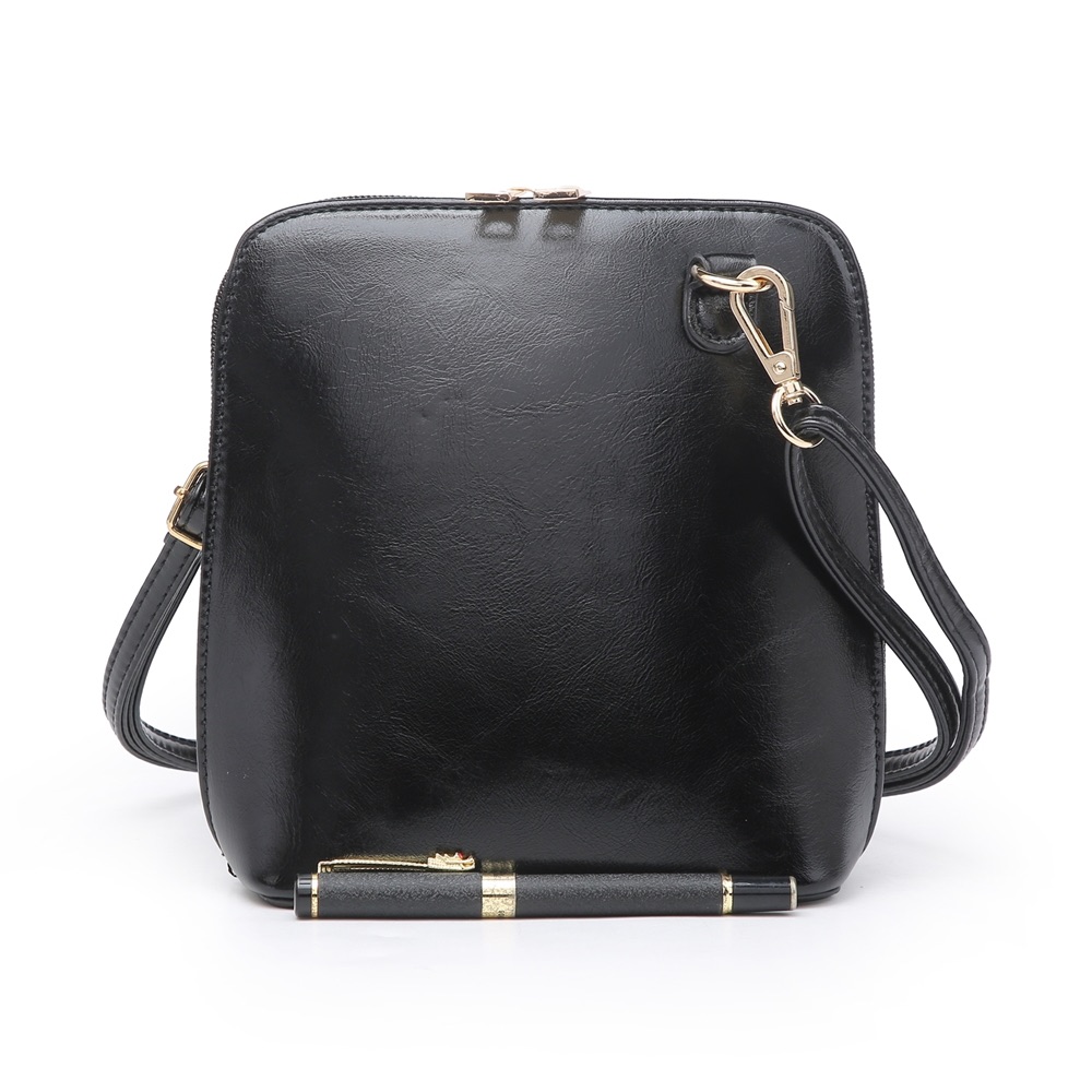 Small Cross Body Bag Black - MORE COLOURS AVAILABLE
