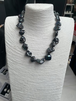 Chunky Mother Of Pearl Necklace - MORE COLOURS AVAILABLE