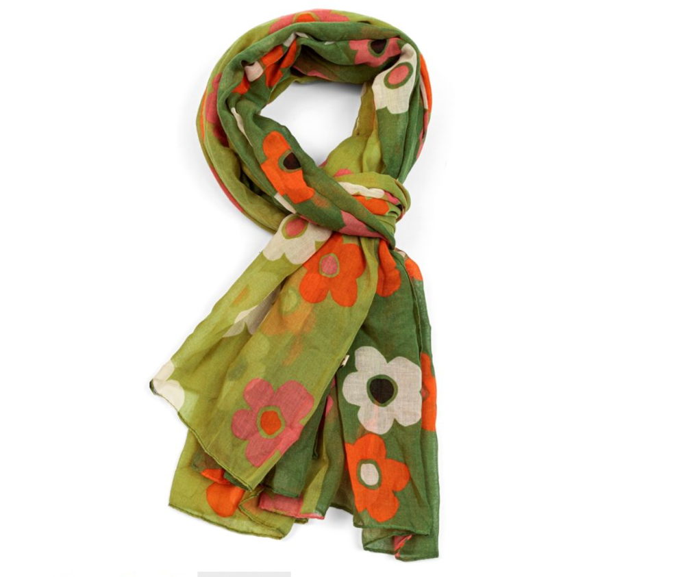 Bold Floral Scarf - MORE COLOURS AVAILABLE