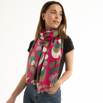 Retro Vines Scarf - MORE COLOURS AVAILABLE