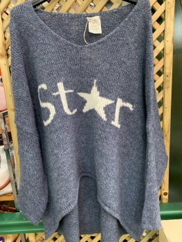 Star Slogan Jumper - MORE COLOURS AVAILABLE