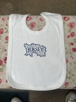 Jersey Map Bib White / Blue Print