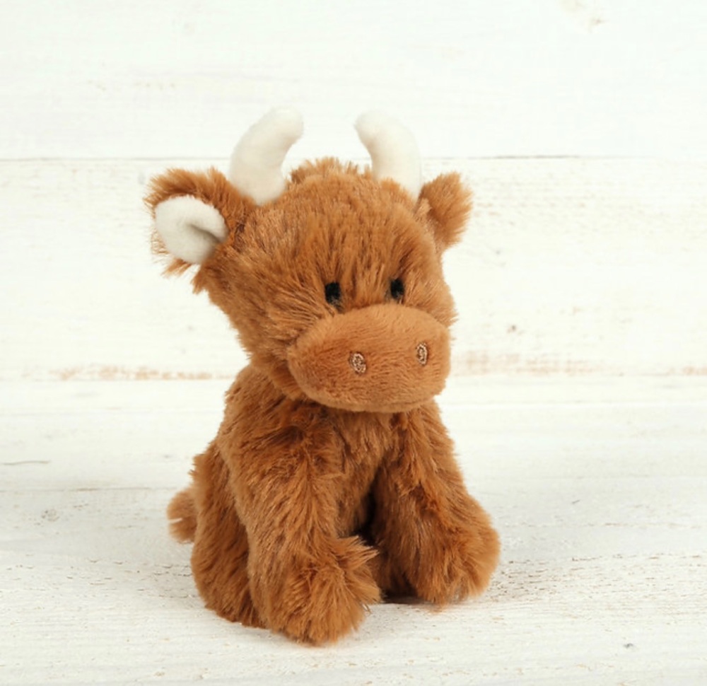 Mini Fluffy Jersey Brown Cow
