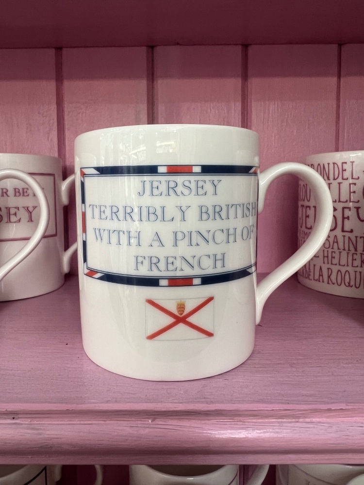 Jersey Terribly British With A Pinch of French Mug
