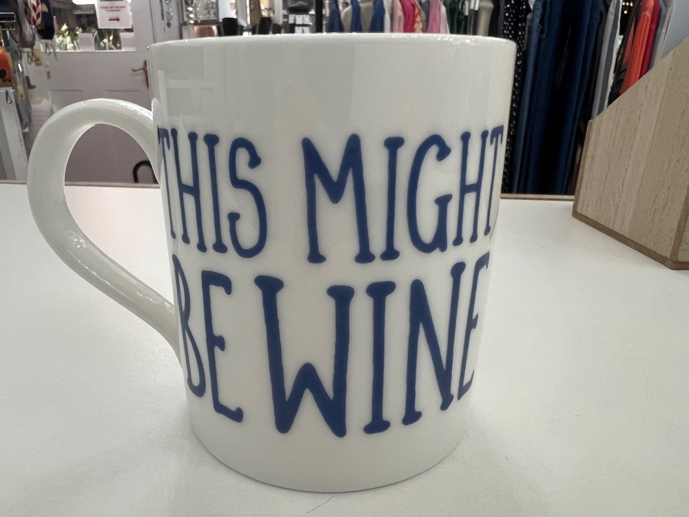 This Might Be Wine Chunky Mug