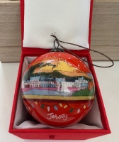 The ROCOCO Red Jersey Christmas Bauble
