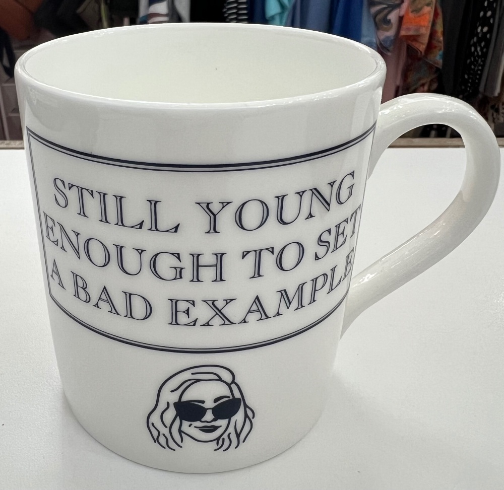 Still Young Enough To Set A Bad Example Chunky Mug