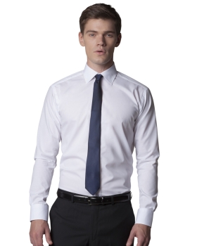 Kustom Kit Men's Slim Fit Long Sleeve Business Shirt