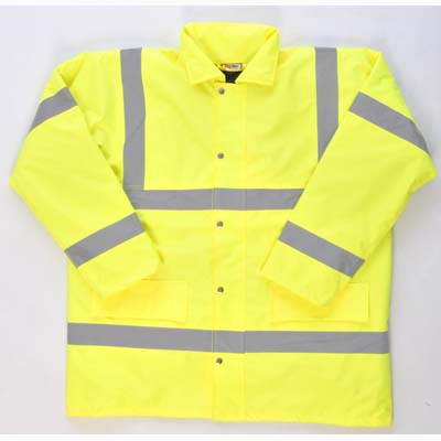 HYM300 Hymac Hi Vis Motorway Jacket (Yellow)