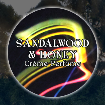 Sandalwood & Honey 15mL Glass Jar