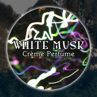 White Musk 15mL Glass Jar