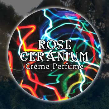 Rose Geranium 15mL Glass Jar
