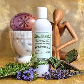 Vinegar Hair Rinse: Rosemary & Lavender - 250mL Bottle