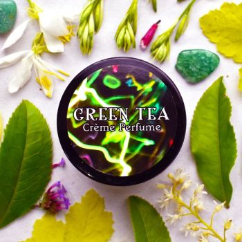 Green Tea 15mL Glass Jar