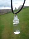 10 SMALL BOTTLE PENDANT CRYSTALS SPELLS SACRED SYMBOLS = MAKE YOUR OWN PENDANTS